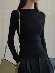 Women's Sweaters Spring/Summer Casual Solid Color Slim Fit Sweater