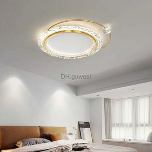 Lâmpadas pendentes quarto luz de teto personalidade criativa minimalista redondo lustres luxo sala lâmpada cristal moderna sala estar lâmpadas led yq240201