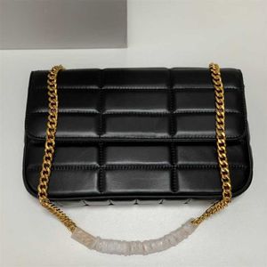 Verkaufen Sie Ce Unterarm Designer Tasche Frauen Quadratische Umhängetaschen Schwarz Gold Kette Luxurys Handtaschen Große Kapazität Messenger Bag Brieftasche 231015