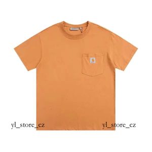 Carhart Tasarımcı Erkek Gömlekler Yenilikçi Yıkanmış Kumaş Sokak Yazı Vintage Gevşek Teslim Artı Boyut Pamuk Nakış Gömlekleri Moda Carharttls Gömlek 7382