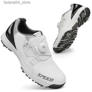 Scarpe a rotelle Nuove scarpe da golf professionali da uomo Taglia 36-47 Scarpe da ginnastica da golf di lusso Comode calzature da passeggio per golfisti Scarpe da passeggio Q240201