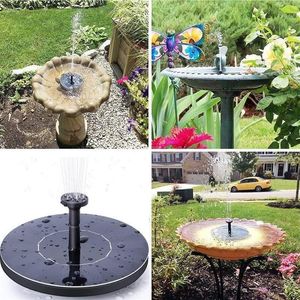 Solar Fountain Water Pump för Garden Pool Pond Watering Outdoor Panel Pumps Kit204i