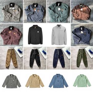 carhartts ceket erkek ceketleri vintage yıkanmış tuval ceket carhart kazak ceket yaka boyun yünlü kıyafetler carharttlys dış giyim yastıklı 5444 carhart gfdg