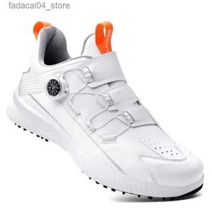 Scarpe da golf nuove scarpe da golf impermeabili da uomo taglia 36-47 scarpe da ginnastica da golf di lusso scarpe da passeggio antiscivolo per esterni scarpe da ginnastica da passeggio di qualità Q240201