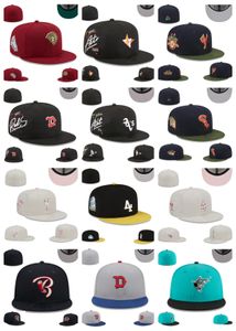 Hot All team Logo Fitted hats Snapbacks Flat hat unisex Designer Adjustable Embroidery basketball Flat Caps Outdoor Sports Beanies cap with original tag mix order