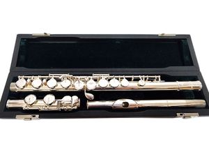 PE Arl PF 525 Flute Silver Plate som samma av bilderna