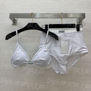 List Kobiet Beach Bra Briefs Ustaw seksowne bikinis stroje kąpielowe letnie spa base