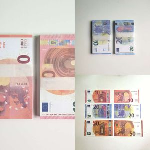 50 Party Supplies Fake Money Banknote 5 10 20 50 100 200 US Dollar Euros Realistic Bar Props Currency Movie Money Fauxbillets Co8433374UHQC