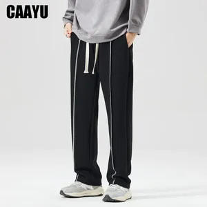 Herrbyxor caayu jogger sweatpants mode hip hop japanska streetwear dragsko casual baggy byxor manliga lösa hombre män