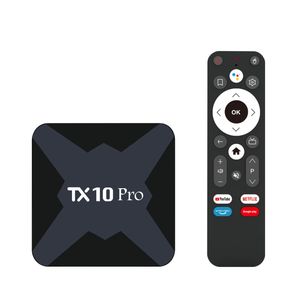 Доставка из Франции Tx10 pro ТВ-приставка Allwinner H313 BT VOICE Remote 5G Wi-Fi 8 ГБ 128 ГБ AndroidTV-приставка Телеприставка TX10pro