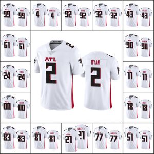 Atlanta''Falcons''Men #2 Matt Ryan 11 Julio Jones 24 A.J.Maglia Terrell 21 Todd Gurley II personalizzata da donna per ragazzi Vapor Limited