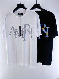 Sommar nyaste modemän lyxdesigner vackra brev tshirts ~ USA storlek tshirt ~ hög kvalitet herr ny designer kort ärm t skjortor