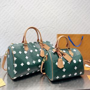 Hochwertige Damen-Handtaschen, Vintage-Flughafentaschen, große Kapazität, Reisetaschen, modische Taschen, Tragetaschen, geprägte Blumen, Umhängetaschen, Kissentasche, Clutch-Tasche, Umhängetasche