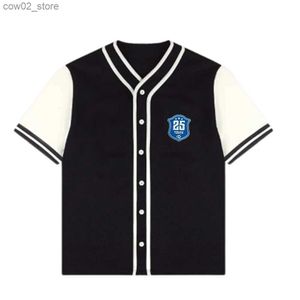 Herr t-shirts koop två gånger 5: e världsturnén 3D-tryck streetwear harajuku tunn knapp baseball uniform baseball tröja män/kvinnor q240201