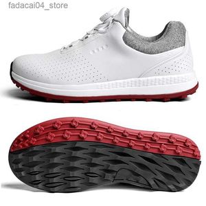 Rullskor Nya vattentäta golfskor män stor storlek 40-47 professionella golf sneakers anti slip promenad fotväder kvalitet promenad skor q240201