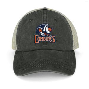 Ball Caps The Bakersfield-Condors Hockey Cowboy Hat Fashionable Luxury Cap Men's Women's