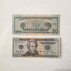 2022 nova nota de dinheiro falso 5 20 50 100 200 dólares americanos euros realista barra de brinquedo adereços copiar moeda filme dinheiro fauxbillets273mOIJC