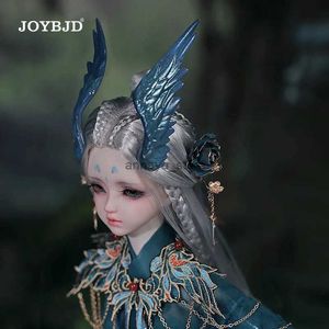 Bambole Joybjd Bambole Bjd 1/4 Chihiro Il classico delle montagne e dei fiumi Ricamo Hanfu Style Orient Doll Wing Molding Giunti Doll ToyL2402