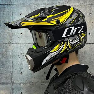 オートバイヘルメット承認承認軽量ヘルメットレーシングバイクチャイルドATVダウンヒルMTB DHクロスカペットドット