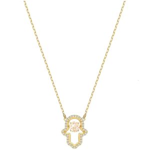 Ожерелье Swarovski, дизайнерское женское ожерелье оригинального качества, женское ожерелье высокого качества с кристаллами и сердцем