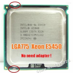 Moderbrädor använde Xeon E5450 Processor 3.0 GHz 12M 1333MHz Works på LGA 775 Mainboard No Behov Adapter