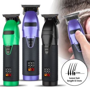 Aparador de cabelo recarregável para homens barbeador profissional máquina de cortar cabelo aparador de barba masculino máquina de corte de cabelo barba barbeiro corte de cabelo 240119