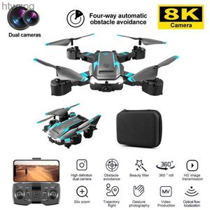 Drone 2023 Yeni Drone 8K 5G Profesyonel HD Hava Fotoğrafı Engelden Kaçınma İHA Dört Rotorlu Helikopter RC DISTACT QUDCOPTER TOYS YQ240201