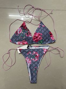 Designer-Bikini-Badeanzug, Bademode, Badeanzug für Damen, sexy Badeanzüge, Damen, rückenfrei, geteilt, Buchstabe, Mehrfarben, Sommerzeit, Strand, Badeanzüge, Wind-Badebekleidung gg8833