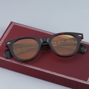 JMM Japanese Vendome 1948 in stock Sunglasses Round Acetate Designer Brand Glasses Men Fashion Prescription Classical Eyewear 240124