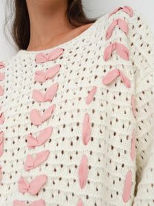 Kadın Sweaters Kadın Örgü Sweater Uzun Kollu Müret