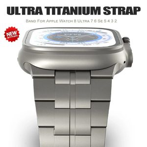 ウォッチ9 Ultra 2 49mmシリーズ9 45mm 41mm 44mm Luxury Metal Band for iwatch 8 7 6 5 4 3 SE 42mm 40mm 41mm240125