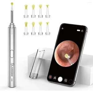 Ear Wax Remover Removal Kit 1920P FHD Cleaner Camera With 6 LED Lights IP67 Waterproof