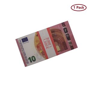 Movie Money 10 Euro Toy Vurrance Party Копия фальшивые деньги детские подарок 50 долларов