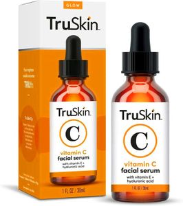 30 ml Truskin vitamin C ansiktsserum hydratiserar huden synligt ökar utstrålningens blekning mörk plats remover kosmetika 30 ml hudvård ansiktslotion essens