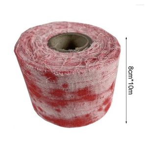 Party Decoration Delicate Cosplay Bloody Bandage Realistic Props Non-Woven Fabric Halloween Dress Up Fake Blood