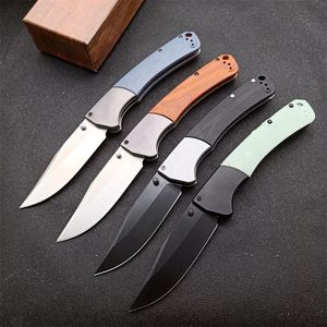 Coltello pieghevole Butterfly 15080 di alta qualità S30V Nero / Lama per lavaggio in pietra G10 / Palissandro + Manico in lamiera di acciaio con scatola al minuto