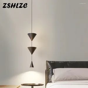 Pendant Lamps Nordic Led Light Modern Home Indoor Hanging Lamp For Living Dining Room Bar Bedroom Bedside Decor Lighting Fixtures 220V