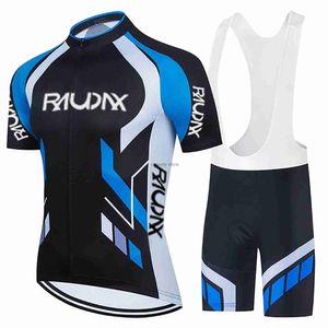 Men's TracksuitsCycling Jersey Sets Red Bicyc Short Seve Cycling Clothing Bike Maillot Bib ShortsH2421