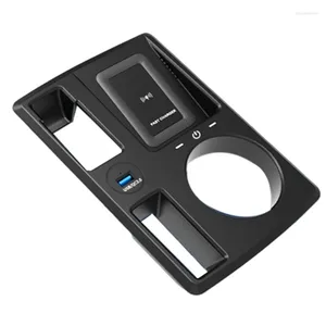 Interiörstillbehör för Qi Wireless Charger For-Audi Q3 Q3L Sportback 2024-2024 Special Mobile Telefonhållare