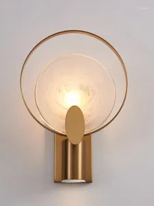 Lâmpada de parede LED luz interna antiga polia de madeira iluminação do banheiro merdiven interruptor de luminárias pretas