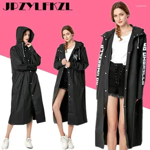 معاطف المطر eva women rainwear rainwear الرجال معطف المطر معطفا غير قابل للتنقل capa de chuva chubasquero poncho اليابان غطاء الرأس المقنن