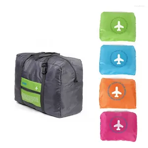 Storage Bags Portable Nylon Bag Large Capacity Foldable Airplane Hand Luggage Organization Waterproof Organizer For Travel