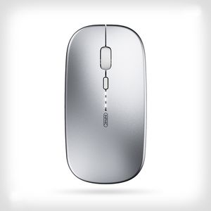 Inphic PM1 trådlös mus 2.4G Silent RecheDable Ultra Slim USB Portable Mouse 1600 DPI 700mAh Battery med synlig nivå för bärbar datordator