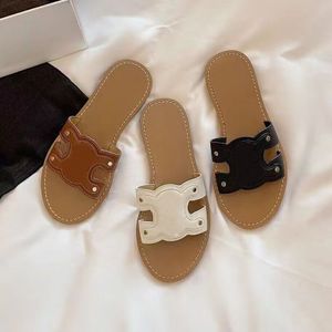 2024 Luxurys Женские тапочки Tazz Men Slides Flip Flops Sandles Designer Triom Phe Mules