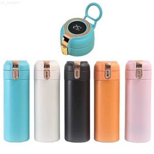Thermoses 420ML Smart Thermos Water Bottle Keep Cold and Hot Bottle Temperature Display Intelligent Thermos for Children Gift Vacuum Flask