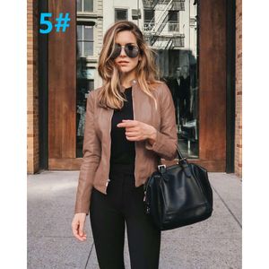 Designer de roupas femininas 2024 nova moda outono e inverno falso preto mulheres couro vison casacos shearling casaco senhoras moda jaquetas terno pu jaqueta para mulheres AQ1L