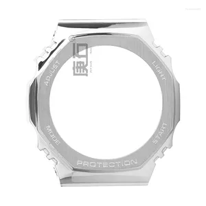 Watch Bands Stainless Steel Band Strap Case Bezel For GA 2100 GA-2110 GA-B2100