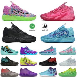 Big Size 12 Designer scarpe da palla lamelo Scarpe da basket Donna Uomo MB02 Mb03 Rick e Morty Queen City Fade Galaxy Lunar New Year Jade Platfrom Sport Sneakers Scarpe da ginnastica