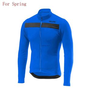 Herrt-shirts cykeltröja 2022Long Seve Mountain Bicyc Clothing Quick Dry Breathabbike Team Clothesh2421