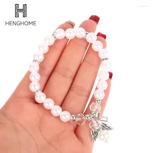 Bomboniera 1 pz Baby Shower Battesimo Bracciale Angelo Ragazza Ragazzo Comunione Battesimo Ricordo Regalo Omaggio Regali di nozze per gli ospiti